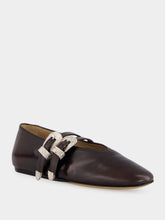 Le Monde Beryl Brown Claudia Leather Slipper