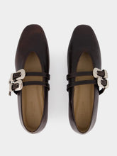 Le Monde Beryl Brown Claudia Leather Slipper