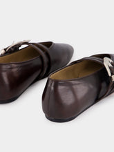 Le Monde Beryl Brown Claudia Leather Slipper
