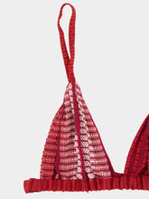 Zeus+Dione Burgundy Silk Aphrodite Bra