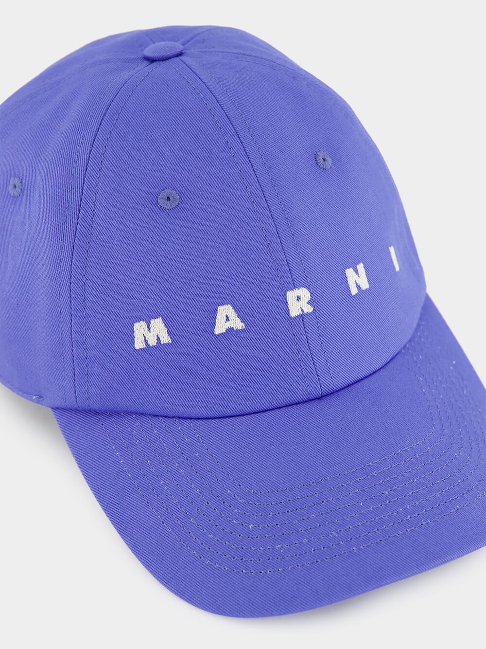 Blue Lilac Organic Cotton Baseball Cap