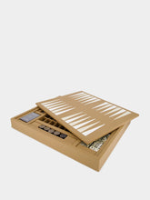 Hector Saxe Paris Cognac Leather Multi-Game Box