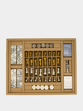 Hector Saxe Paris Cognac Leather Multi-Game Box