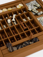 Hector Saxe Paris Gold Leather Multi-Game Box