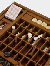 Hector Saxe Paris Gold Leather Multi-Game Box