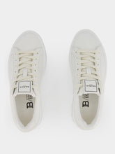 Balmain B-Court White Calfkskin Sneakers