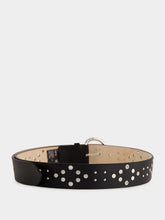 Marni Black Studded Leather Belt