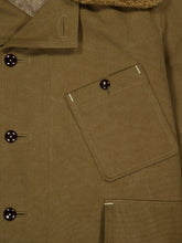 Lemaire Sisal Shearling Winter Parka in Water-Repellent Canvas