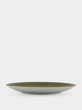 Marie Daâge Cartouche Snake Green Dinner Plate