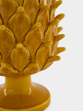 Jean Roger Honey Artichoke Ceramic Vase