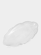 Astier de Villatte Small Oval Daisy Dish