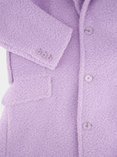Marni Mauve Textured Wool Overcoat