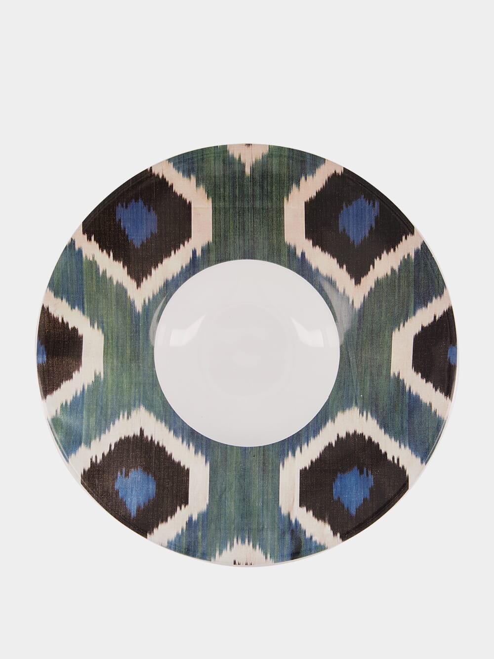 Ikat soup/pasta plate