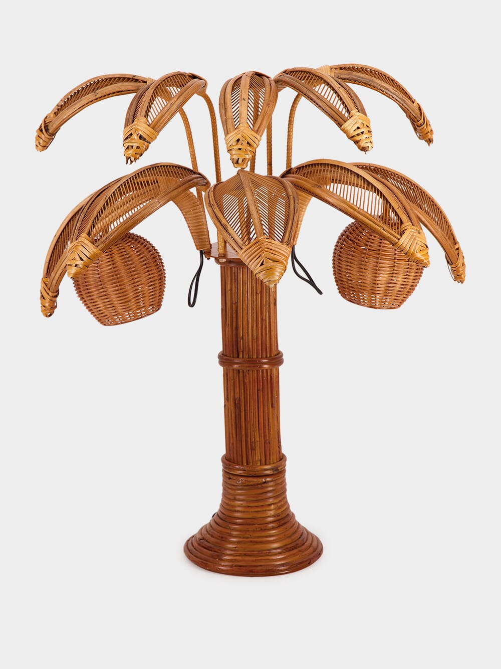 Gold Coconut Tree Wall Lamp