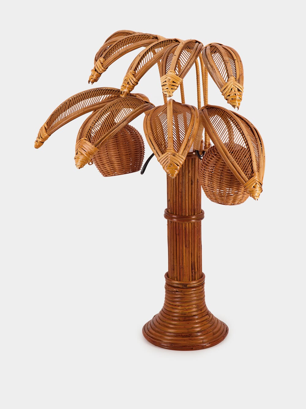 Gold Coconut Tree Wall Lamp