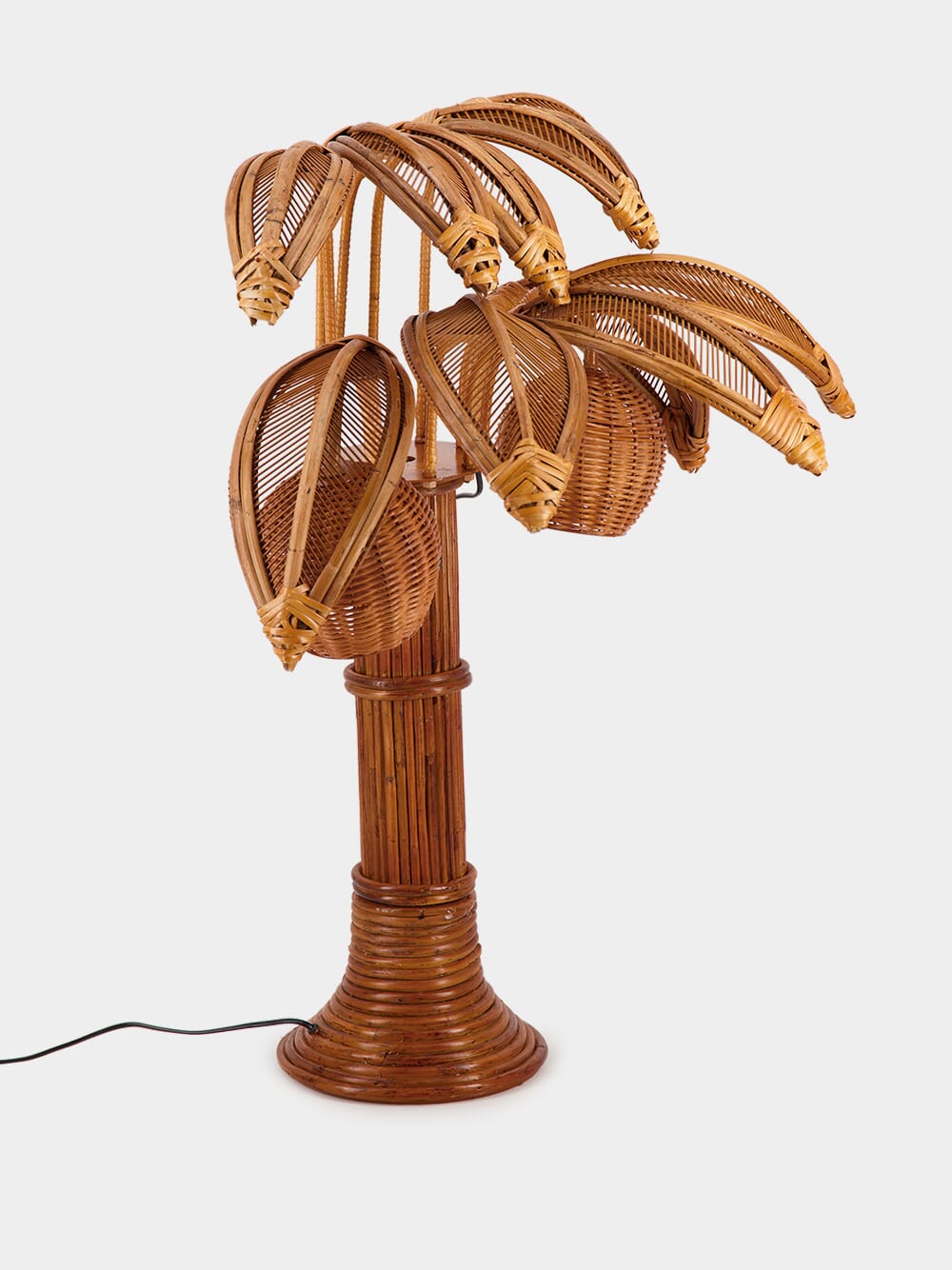 Gold Coconut Tree Wall Lamp