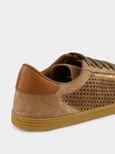 Dolce & Gabbana Brown Suede Saint Tropez Sneakers