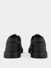 Dolce & Gabbana Black Low-Top Leather Sneakers