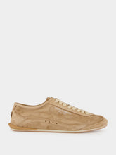 Dolce & Gabbana Beige Lipari Suede Sneakers