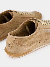 Dolce & Gabbana Beige Lipari Suede Sneakers
