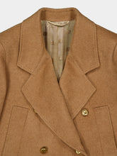 Blazé Milano Camel Double-Breasted Camel Hair Coat