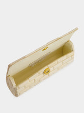 Glorinha Paranaguá Anouska Clutch in Bone