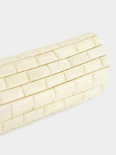 Glorinha Paranaguá Anouska Clutch in Bone