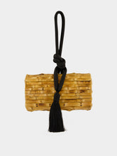 Glorinha Paranaguá Black Tanit Bamboo Mini Bag