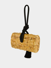 Glorinha Paranaguá Black Tanit Bamboo Mini Bag
