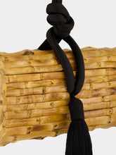 Glorinha Paranaguá Black Tanit Bamboo Mini Bag