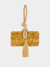 Glorinha Paranaguá Khaki Tanit Bamboo Mini Bag