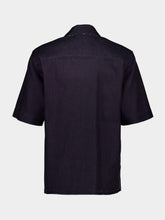 Marni Deep Blue Stretch Denim Trompe L