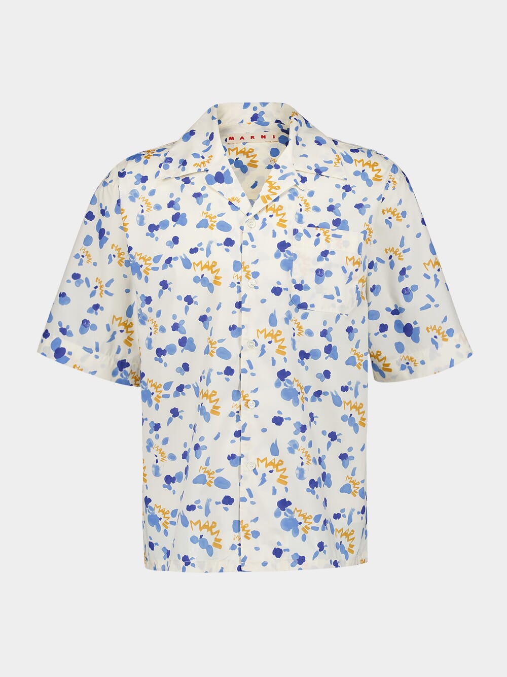 Floral Print Logo Shirt