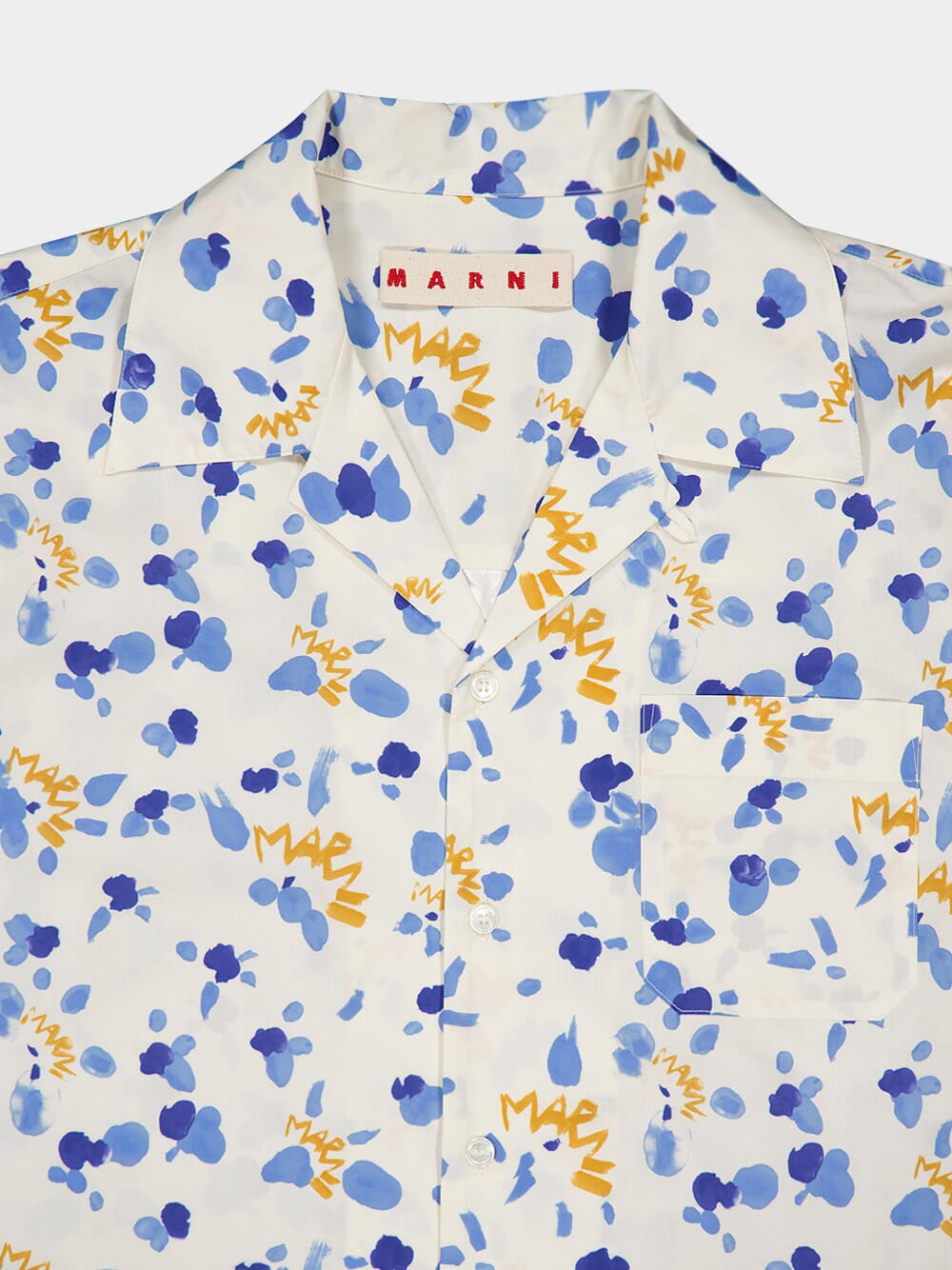 Floral Print Logo Shirt