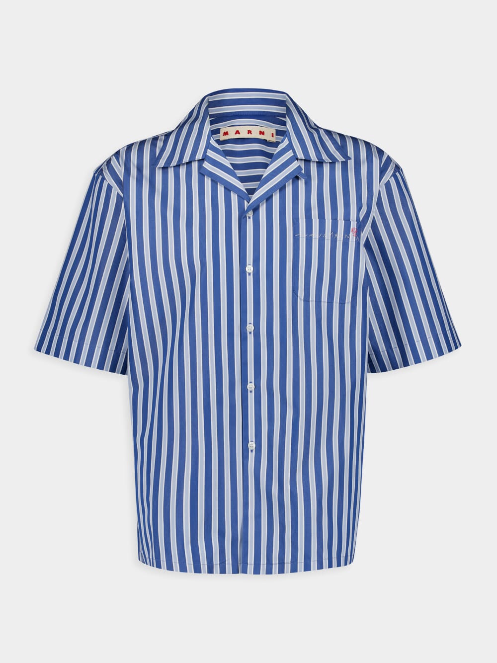 Organic Striped Bowling Shirt