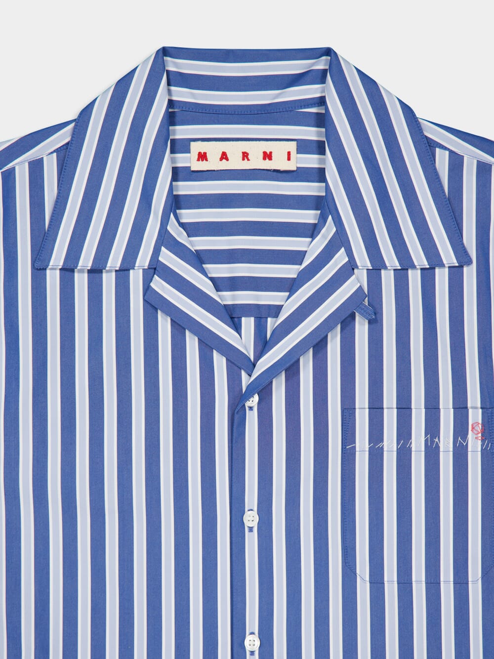 Organic Striped Bowling Shirt