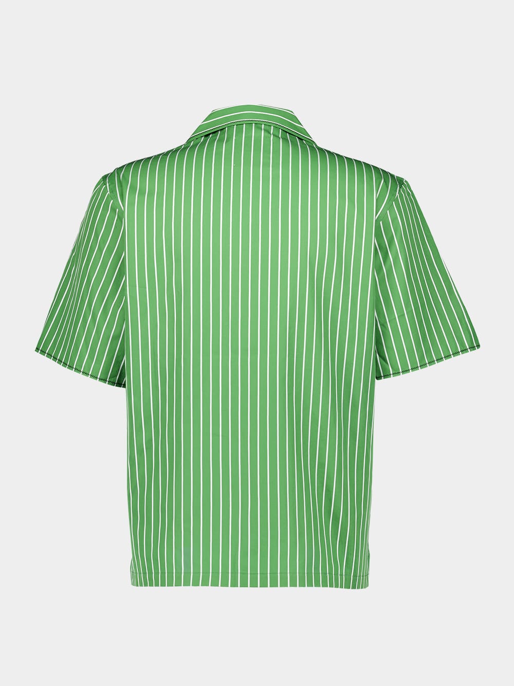 Green Striped Shirt