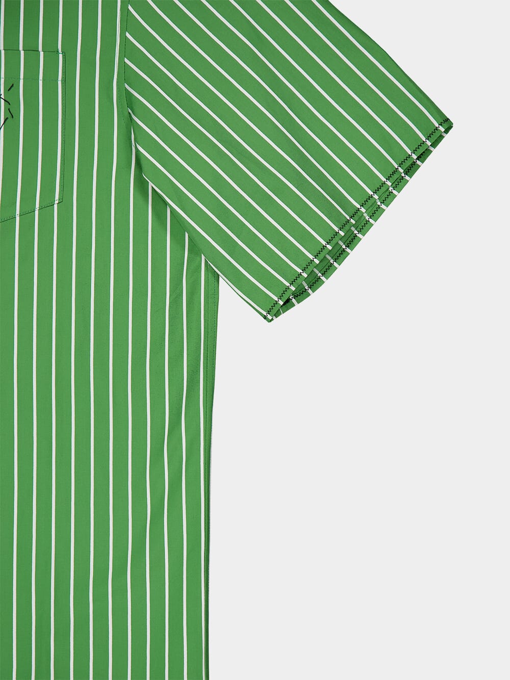 Green Striped Shirt