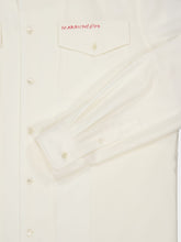 Marni Lilywhite Tropical Wool Marni Shirt