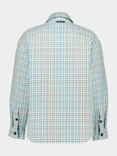 Marni Vivid Blue Checked Cotton Shirt