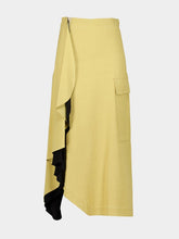 Colville Asymmetrical Draped Skirt