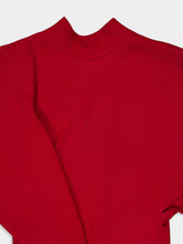 Colville Red Love Short-Sleeve Midi Dress