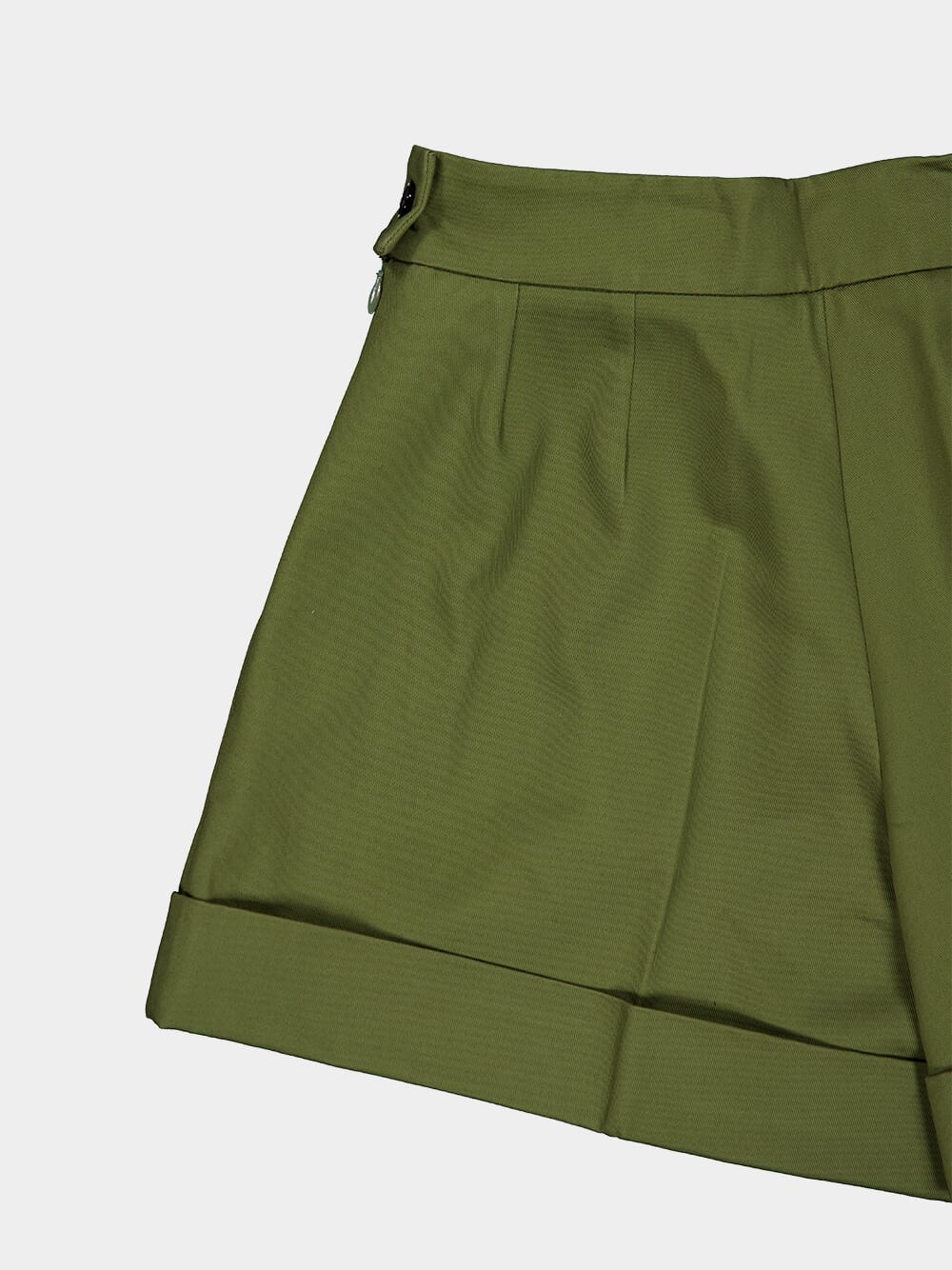 Olivia Tailored Green Shorts