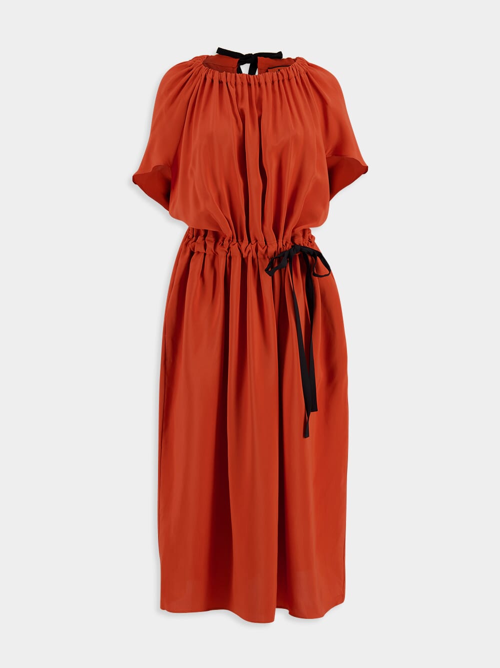 McCardell Burnt Orange Midi Dress