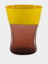 Nasonmoretti Sunflower and Violet Dandy Water Glass