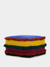 Paula Living x Fabricaal Multicoloured Fringe Puff