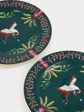 La DoubleJ Set of 2 Egret Dessert Plates