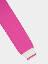 Balmain Pink Balmain Signature Knit Cardigan