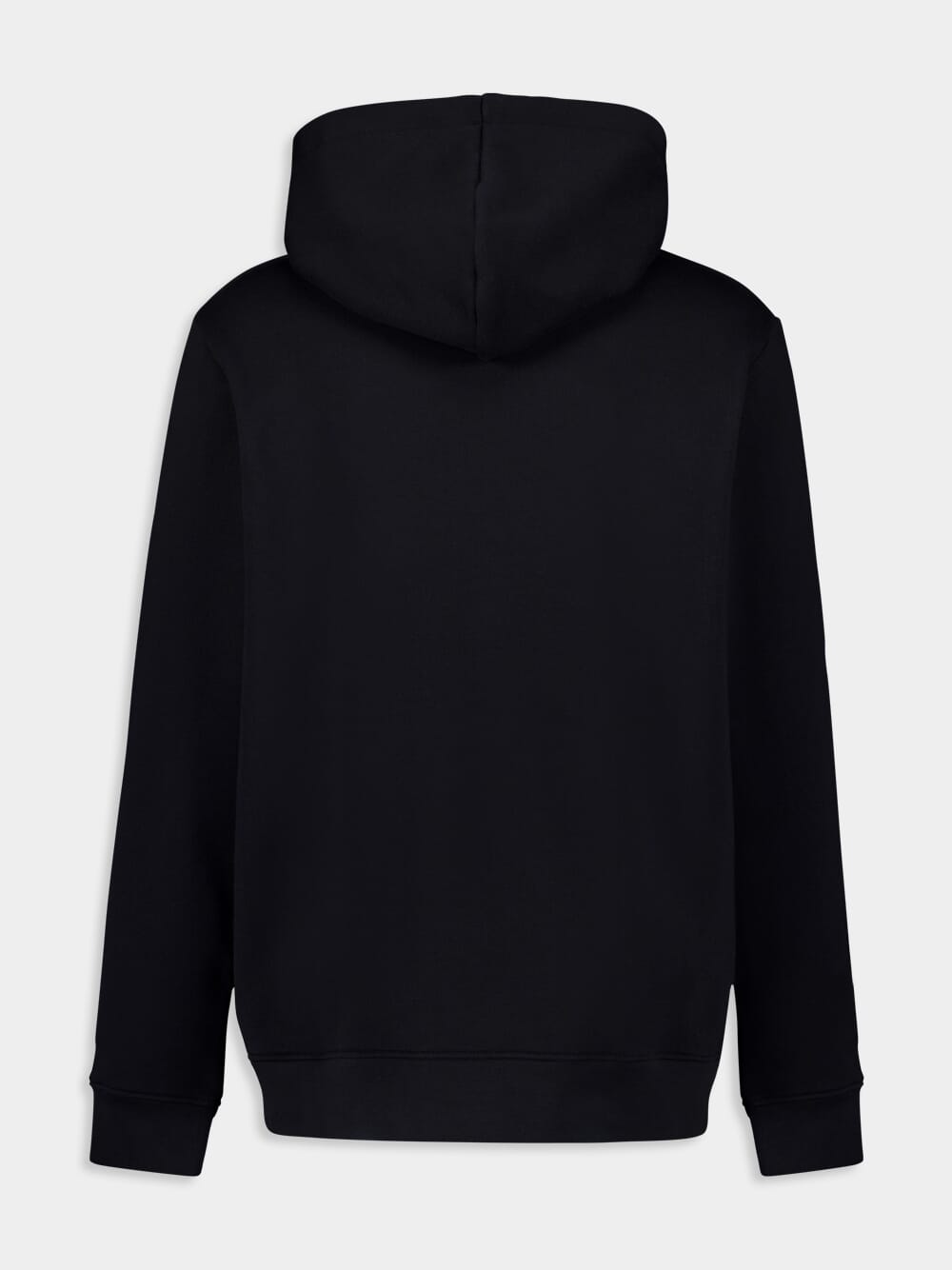 Black Kiss Print Hoodie