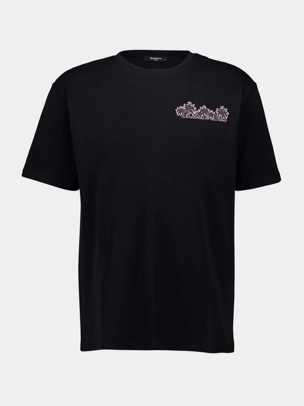 Black Club Balmain Signature T-Shirt